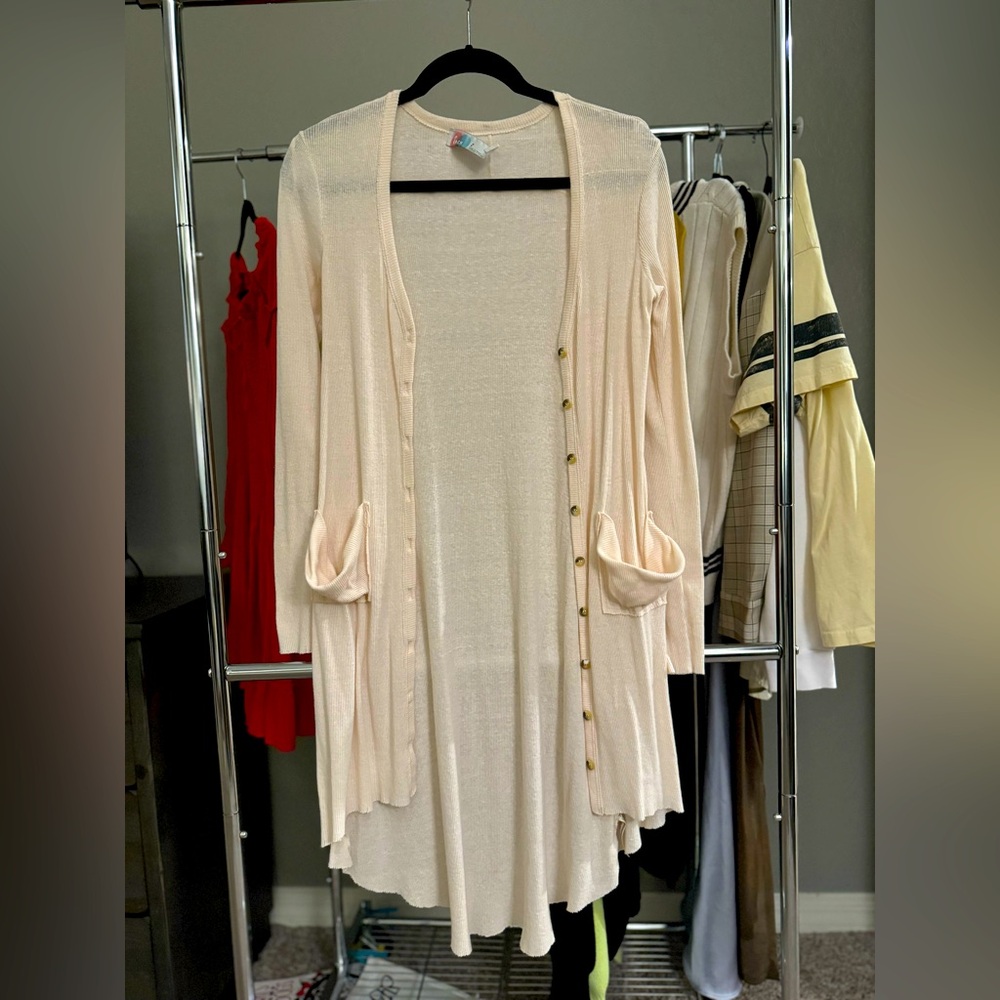 Free people lightweight cardigan